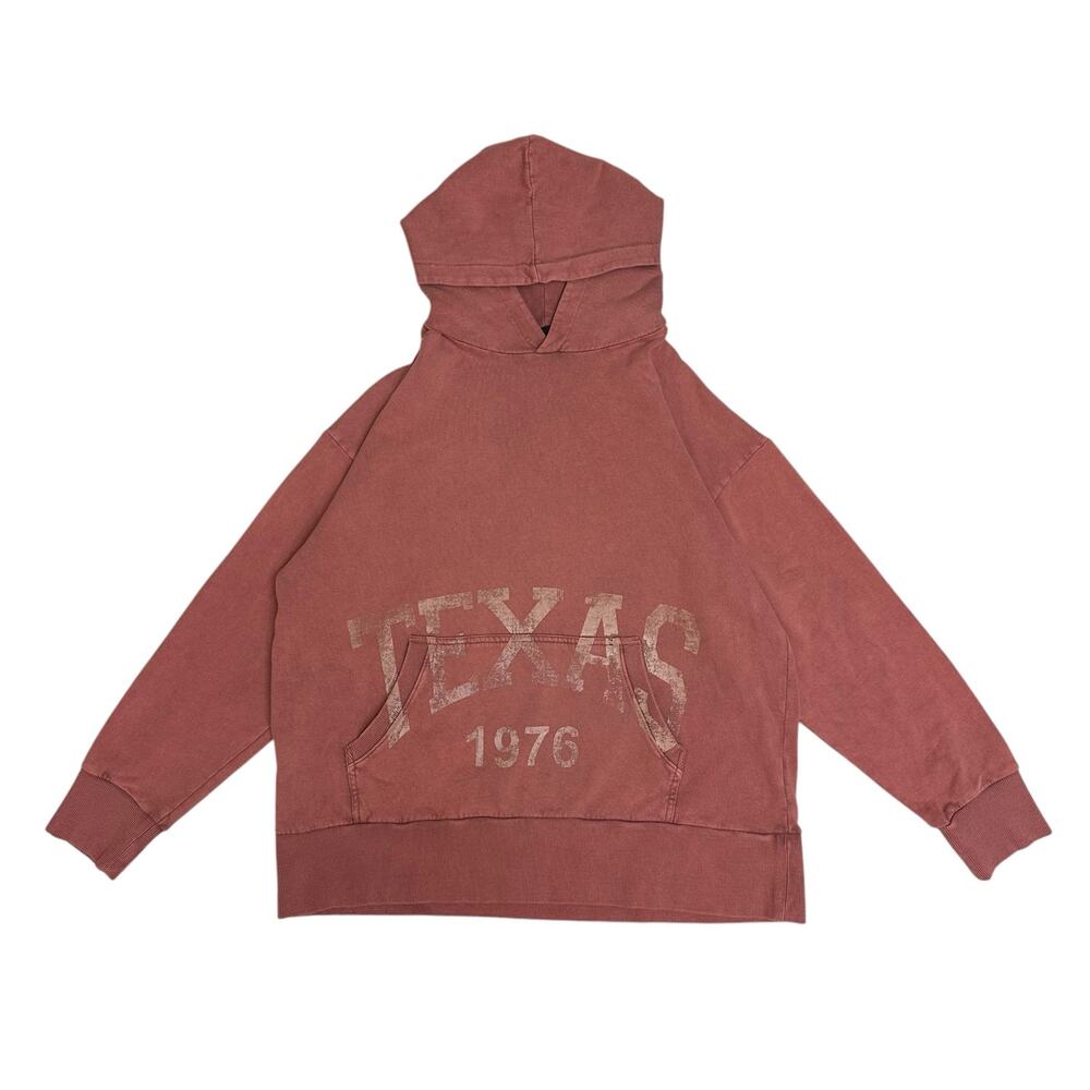 Urban Outfitters UO Texas Pullover Fleece Hoodie Sweatshirt Women’s Size Large